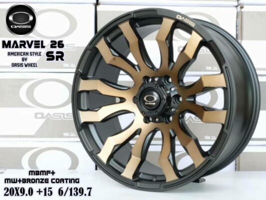 MBMF+MW+BRONZE COATING 20X9.0 +15 6/139.7