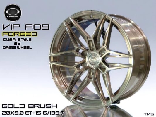 GOLG BRUSH 20X9. ET +15 6/139.7