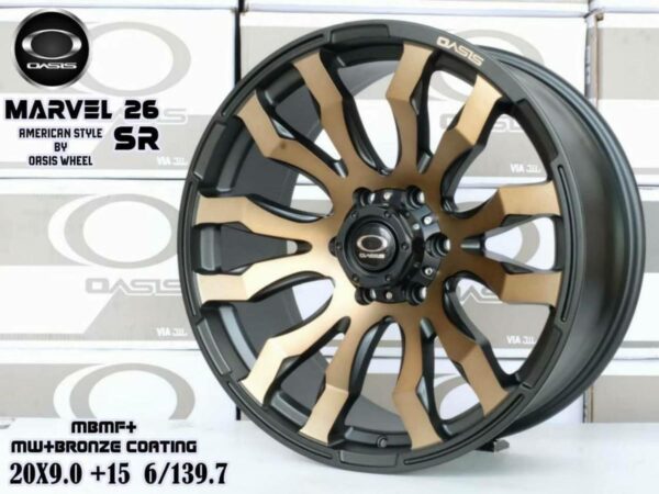 MBMF+MW+BRONZE COATING 20X9.0 +15 6/139.7