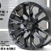 MATT BLACK MILLING OASIS LETTER 20X9.0 ET0 6/139.7