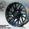 MATT BLACK+MILLING WORD(mb) 20X9.0 ET 0 6/139.7