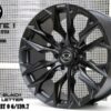 MATT BLACK OASIS LETTER 20X9.0 ET0 6/139.7