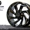 GLOSS BLACK+MILLING 20X9.0 ET0 6/139.7