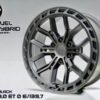 MATT BLACK 20X9.0 ET0 6/139.7
