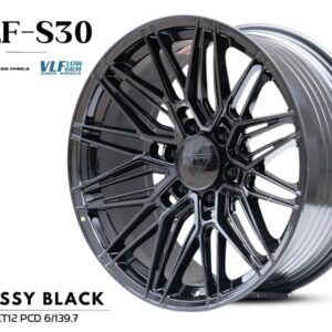 GLOSS BLACK 20X9.0 ET12 PCD 6/139.7